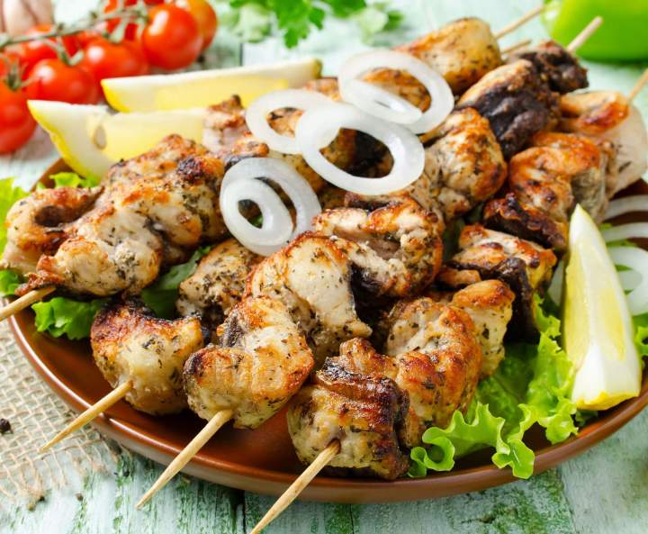Scallop skewers Sarrebourg